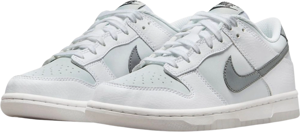 Nike Dunk Low Reflective Swoosh White (GS)