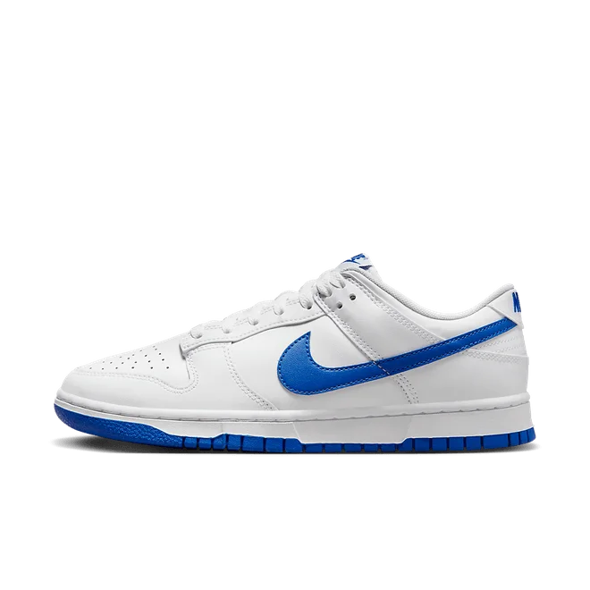 Nike Dunk Low White Hyper Royal