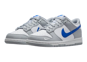 Nike Dunk Low "Mini Swoosh Wolf Grey Game Royal" (GS)