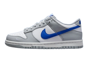 Nike Dunk Low "Mini Swoosh Wolf Grey Game Royal" (GS)