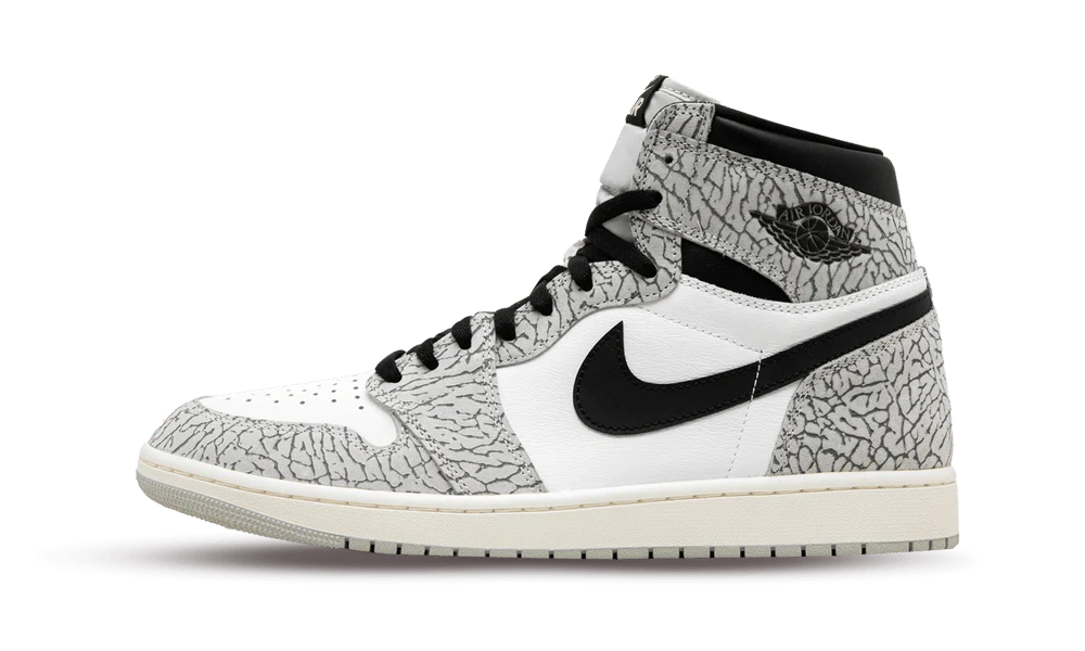 Jordan 1 Retro High OG White Cement