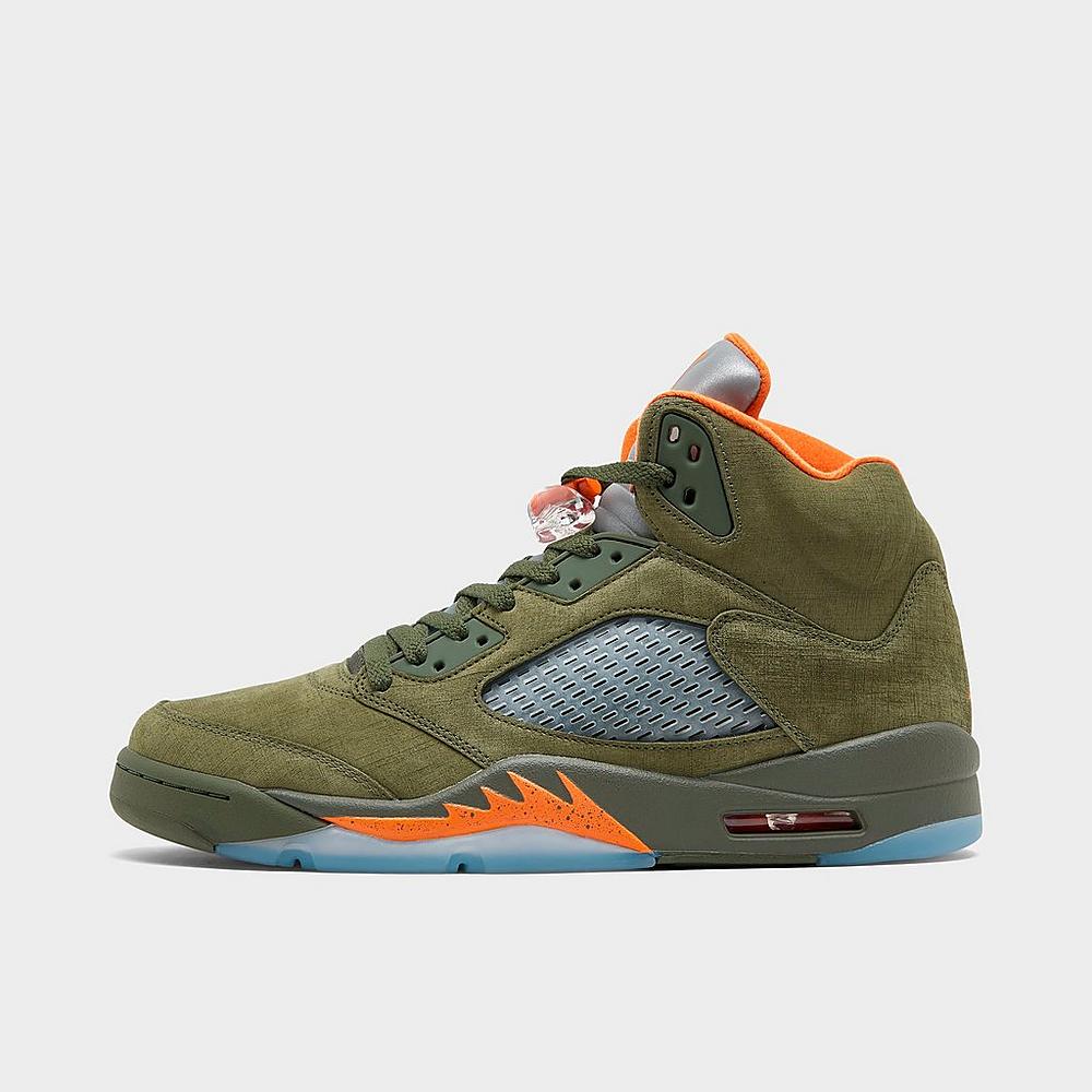 Air Jordan 5  "Army Olive"