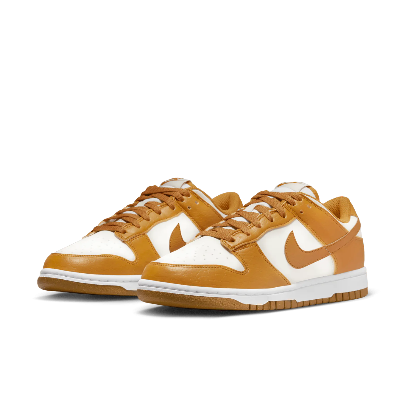 Nike Dunk Low Next Nature Phantom Gold Suede (Women's)