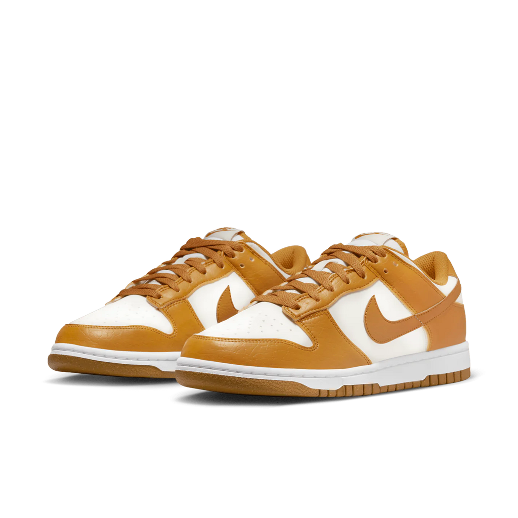 Nike Dunk Low Next Nature Phantom Gold Suede (Women's)