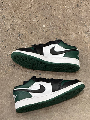 Jordan 1 Low Green Toe (GS) PRE-OWNED