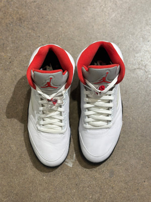 Jordan 5 Retro Fire Red Silver Tongue (2020) (Pre-Owned) Sz 11.5