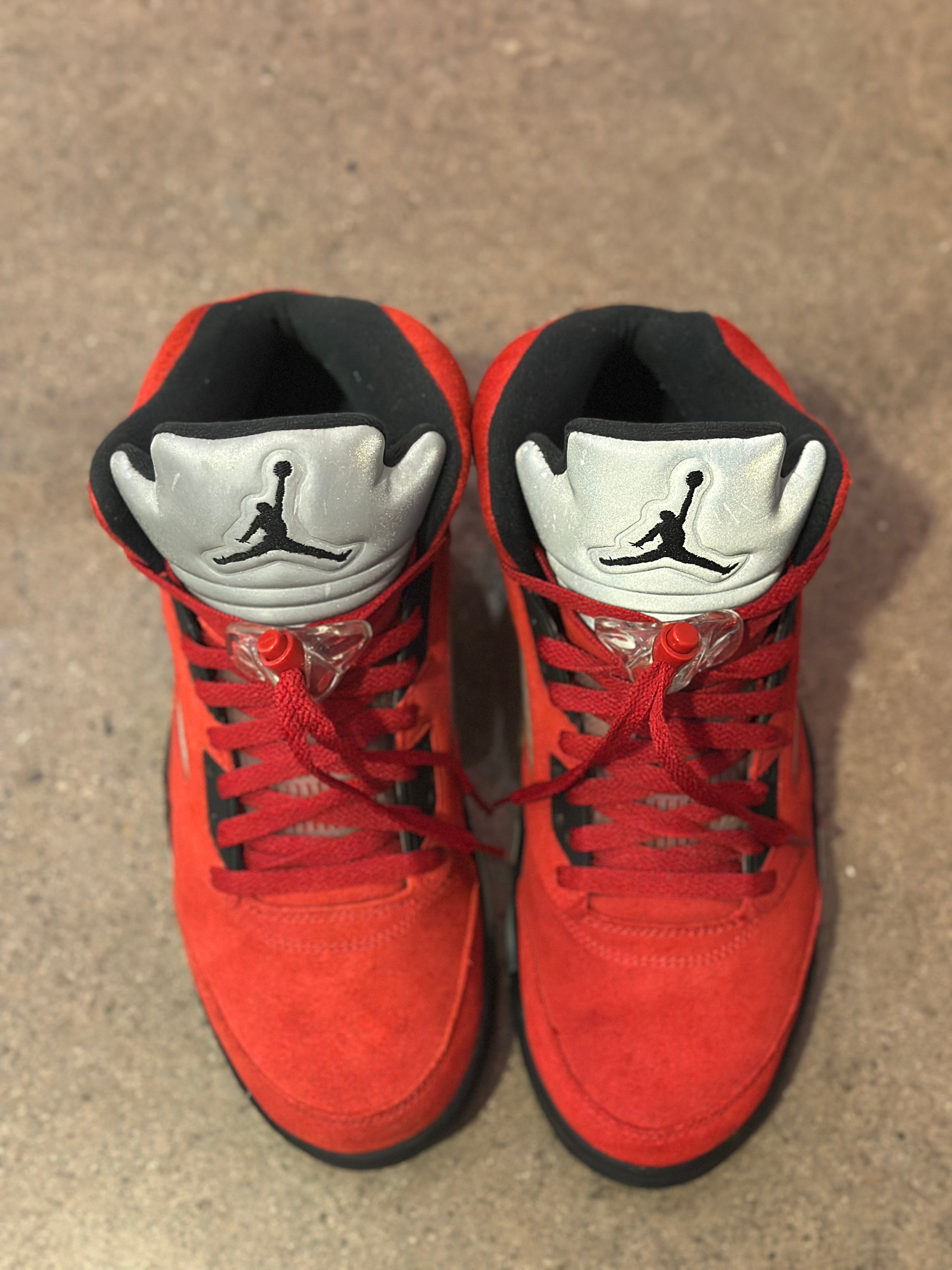 Jordan 5 Retro Raging Bull Red (2021) (Pre-Owned) SZ 9.5