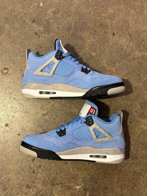 Jordan 4 Retro University Blue (GS) (Pre-Owned) Sz 7Y NO BOX