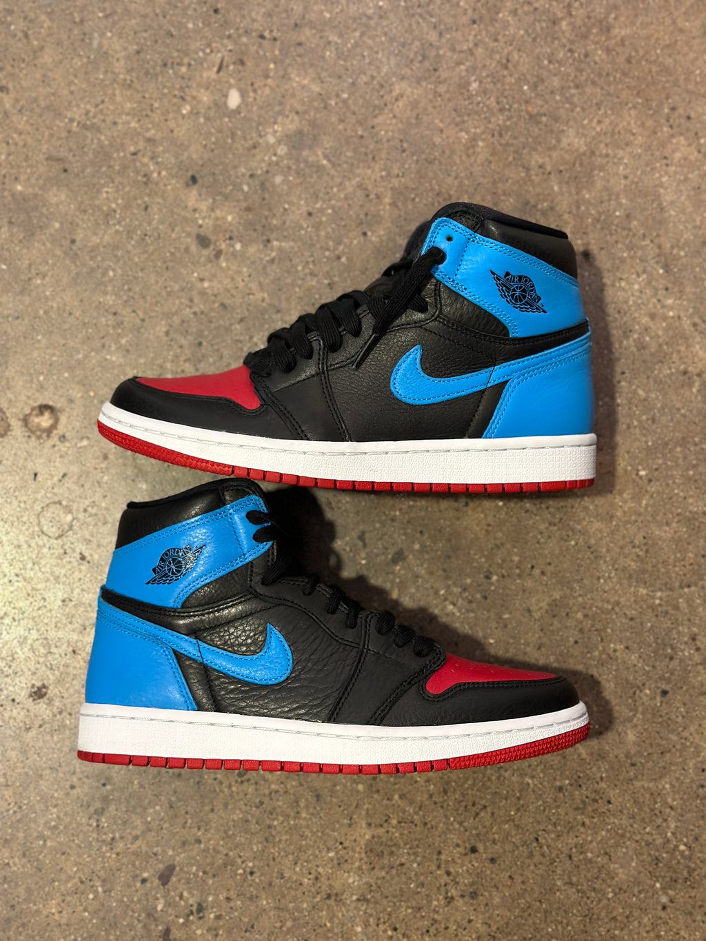 Jordan 1 Retro High NC to Chi (W) (Pre-Owned) Sz 6.5M/8W NO BOX