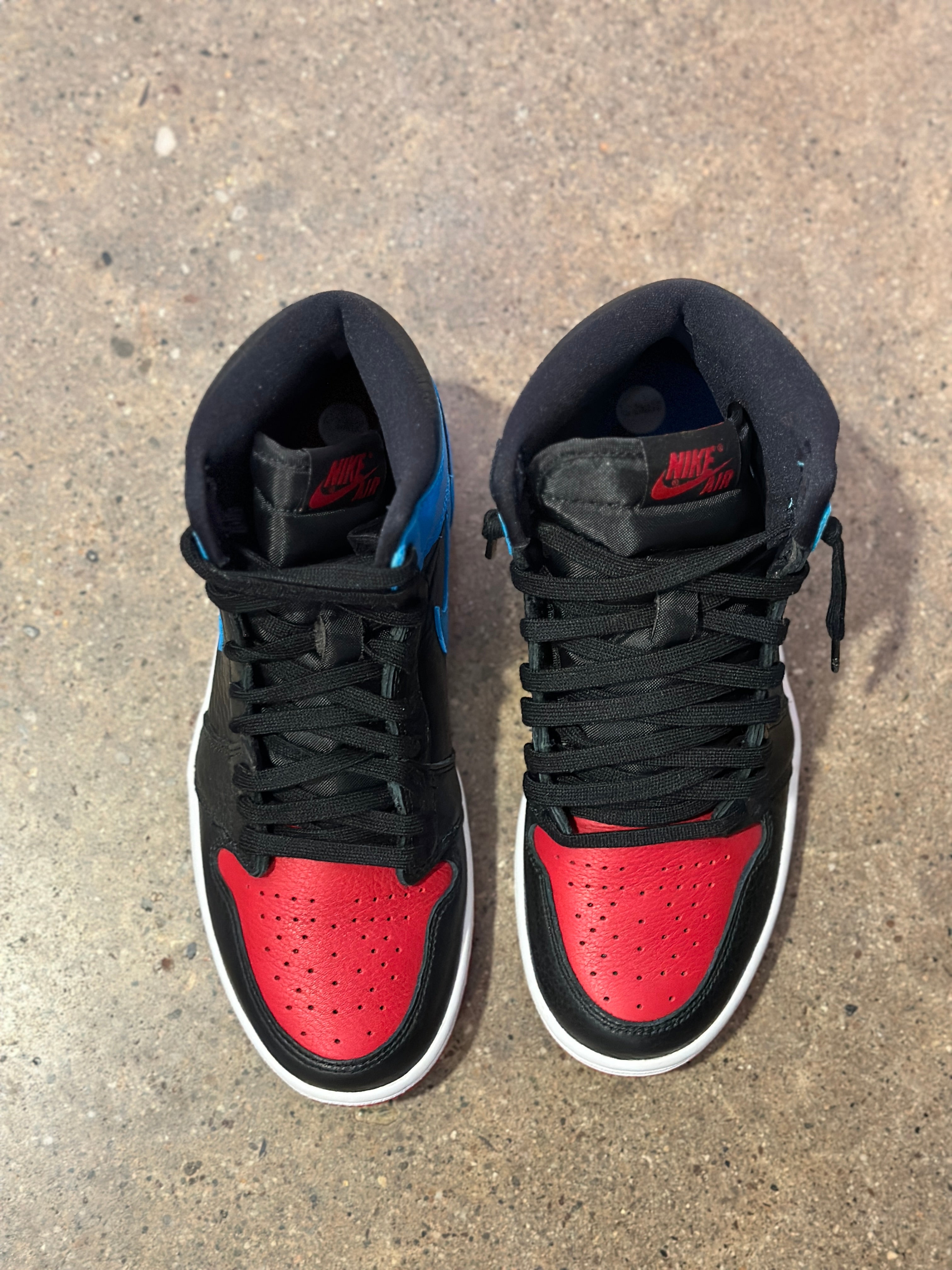 Jordan 1 Retro High NC to Chi (W) (Pre-Owned) Sz 6.5M/8W NO BOX