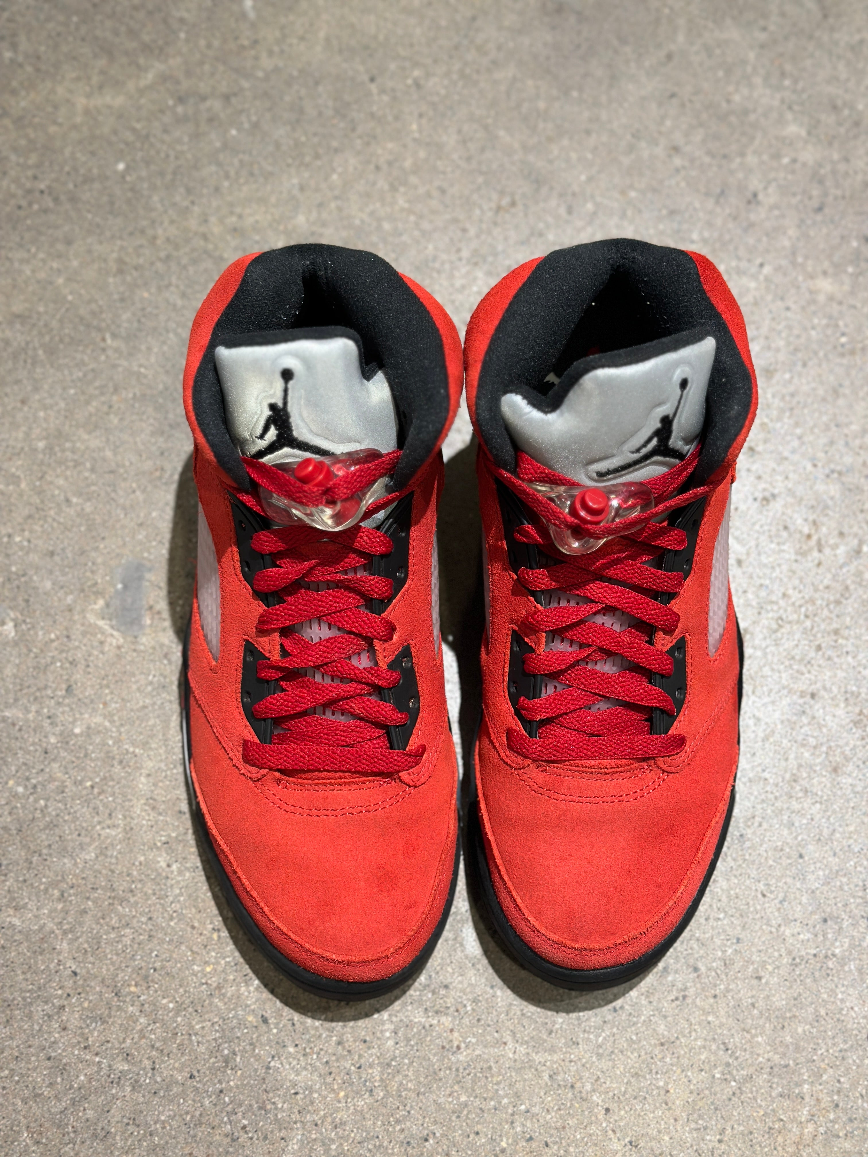 Jordan 5 Retro Raging Bull Red (2021) (Pre-Owned) SZ 7.5