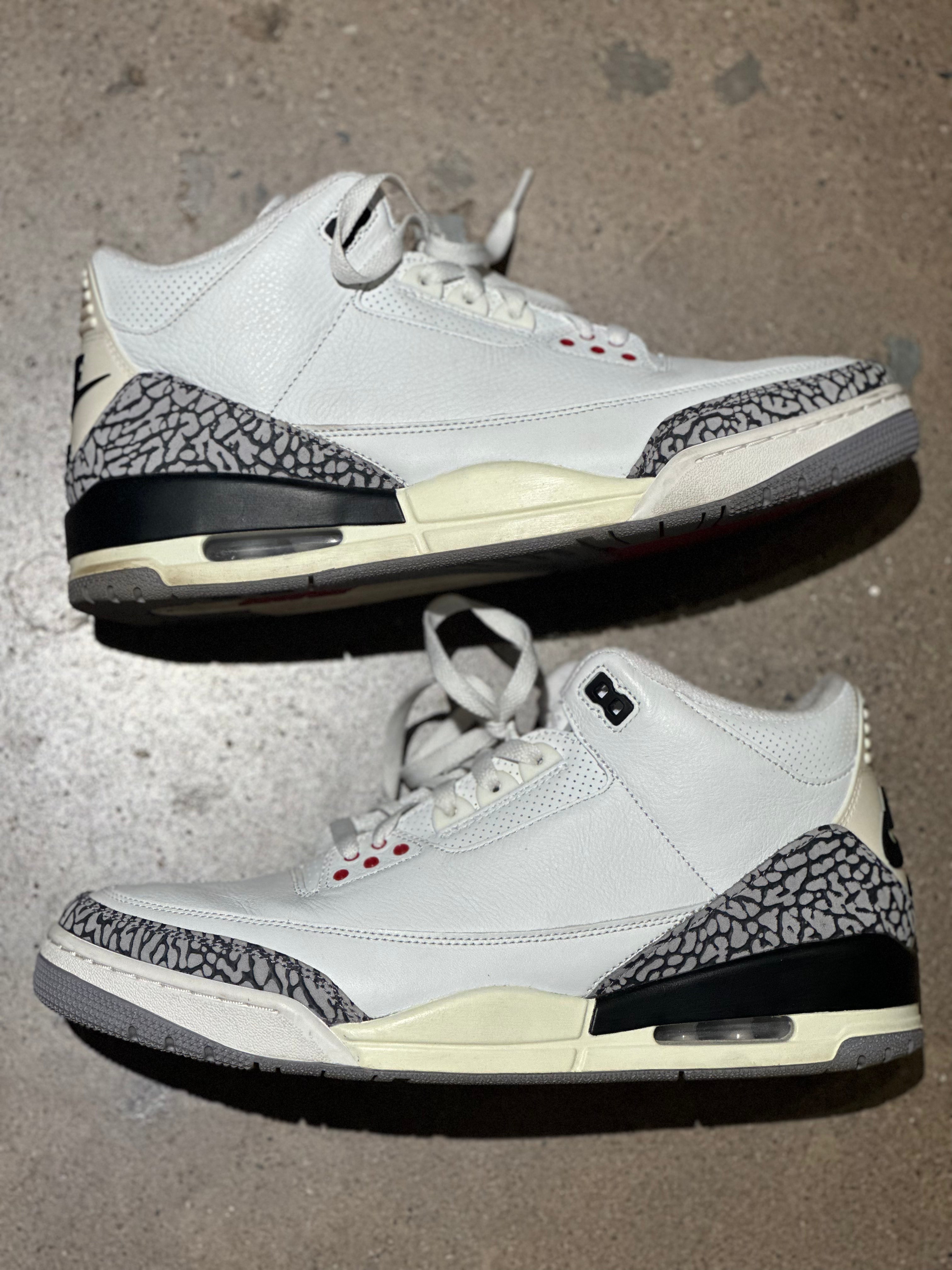 Air Jordan 3 White Cement Reimagined (Pre-Owned) SZ 12