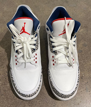 Jordan 3 Retro True Blue (2016) (Pre-Owned) Sz 10