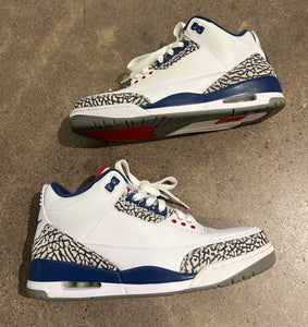 Jordan 3 Retro True Blue (2016) (Pre-Owned) Sz 10