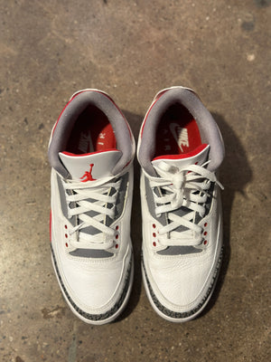 Jordan 3 Retro Fire Red (2022) (Pre-Owned) SZ 9