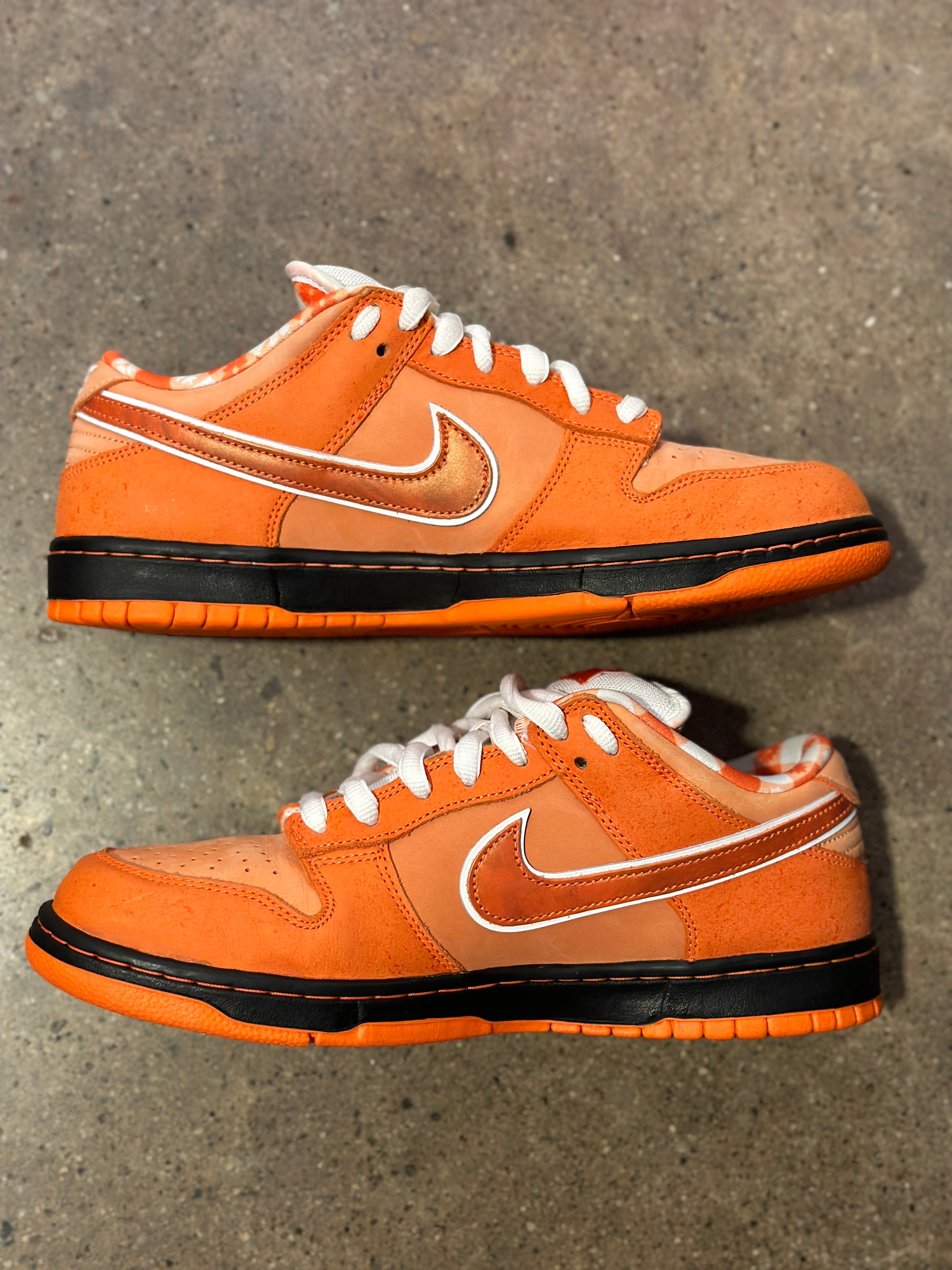 Nike SB Dunk Low Concepts Orange Lobster (Pre-Owned) Sz 10.5