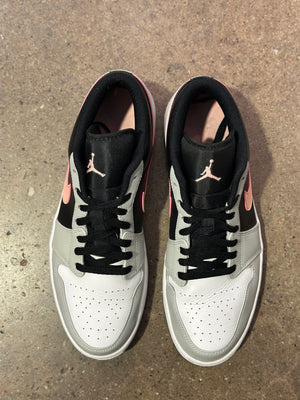 Jordan 1 Low Black Grey Pink (Pre-Owned) Sz 13