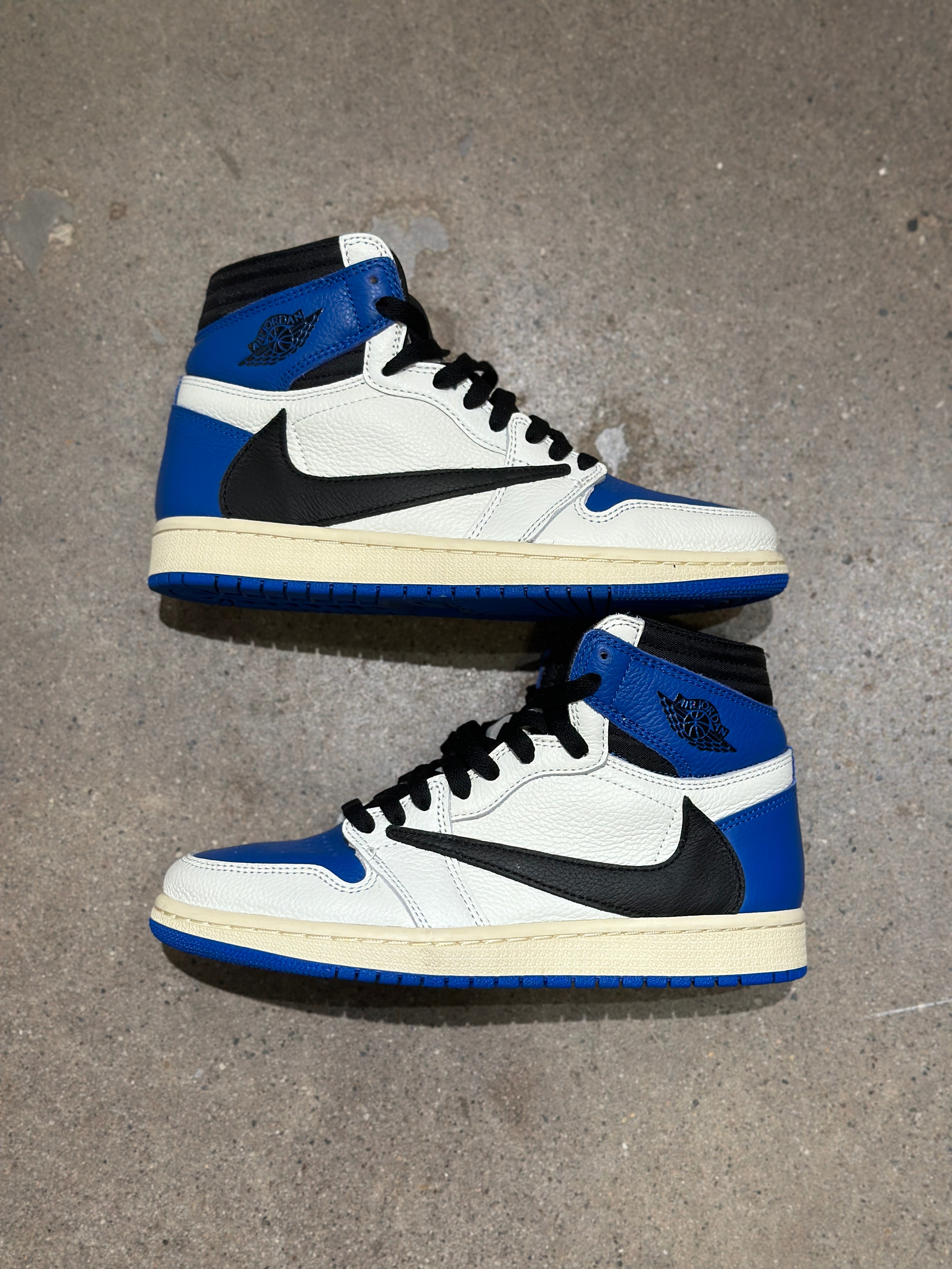 Jordan 1 Retro High OG SP Fragment x Travis Scott (Pre-Owned) Sz 6.5