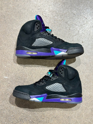 Jordan 5 Retro Black Grape (2013) (Pre-Owned) Sz 10