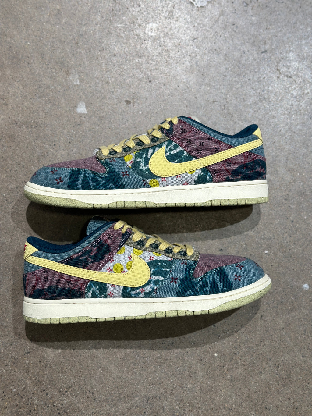 Nike Dunk Low Community Garden (Pre-Owned) Sz 12 NO BOX