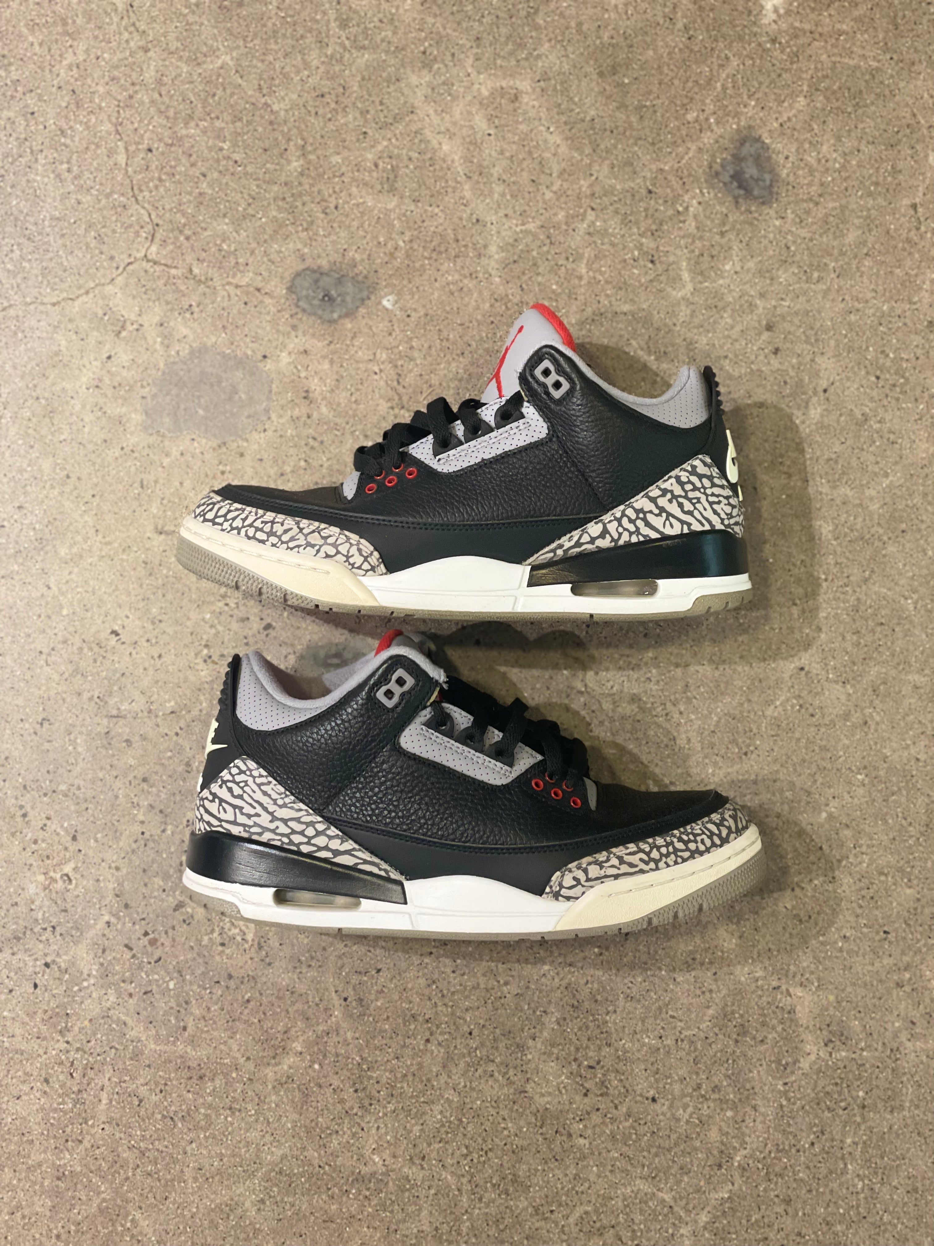 Jordan 3 Retro Black Cement (2018) (Pre-Owned) Sz 8.5