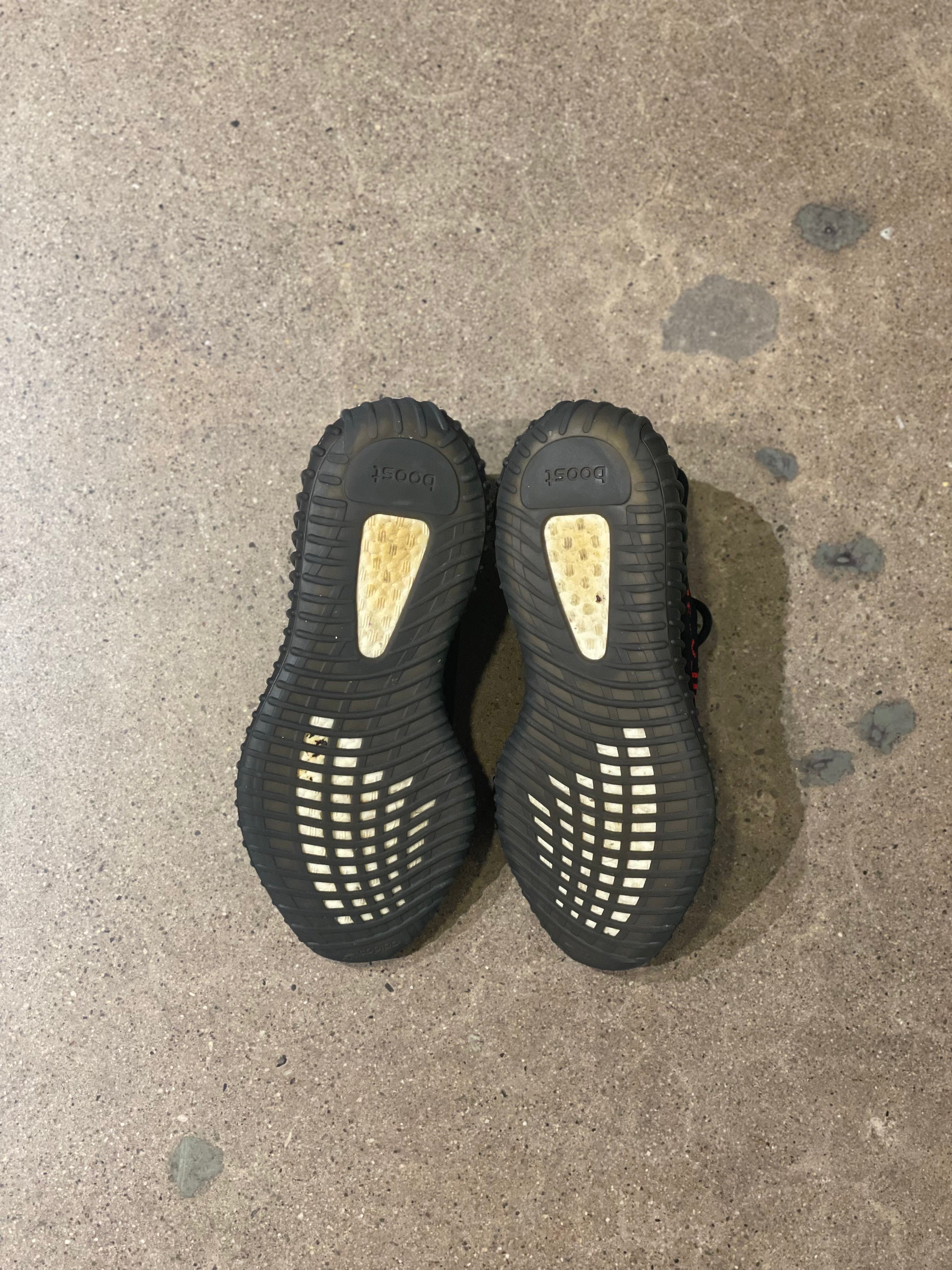 adidas Yeezy Boost 350 V2 Black Red (Pre-Owned) Sz 9