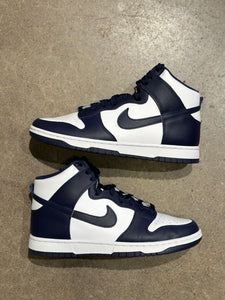 Nike Dunk High Championship Navy (Pre-Owned) (NO BOX)