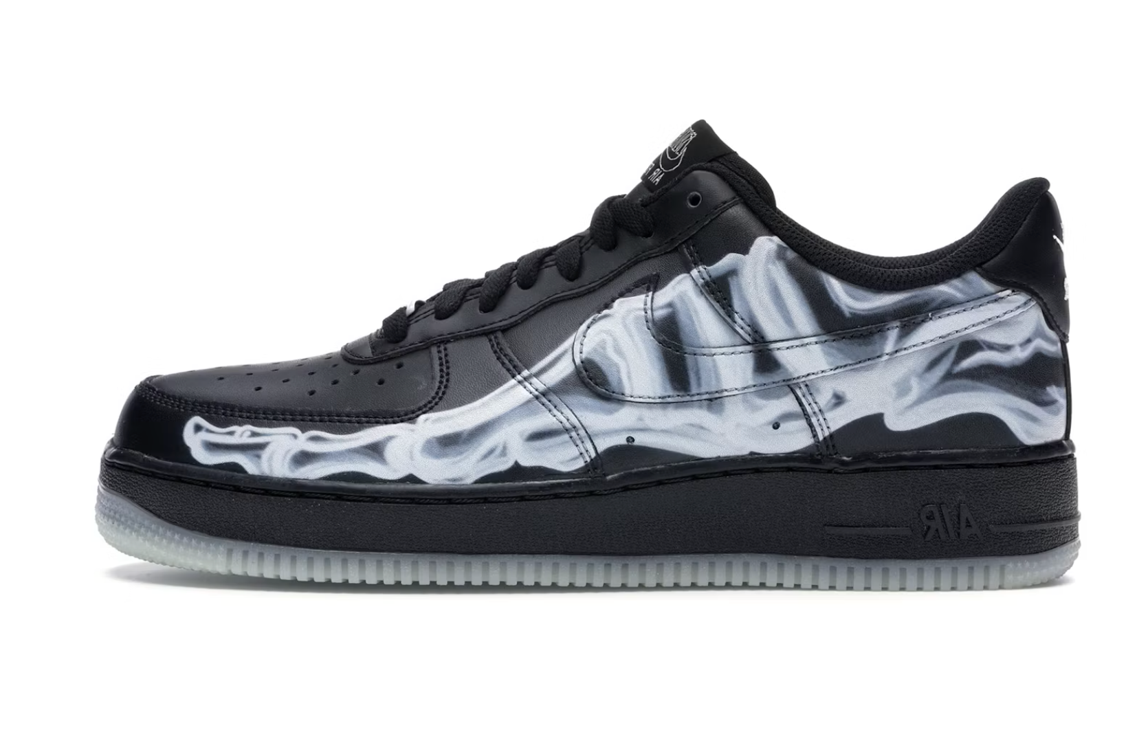 Nike Air Force 1 Low Black Skeleton Halloween (2019)