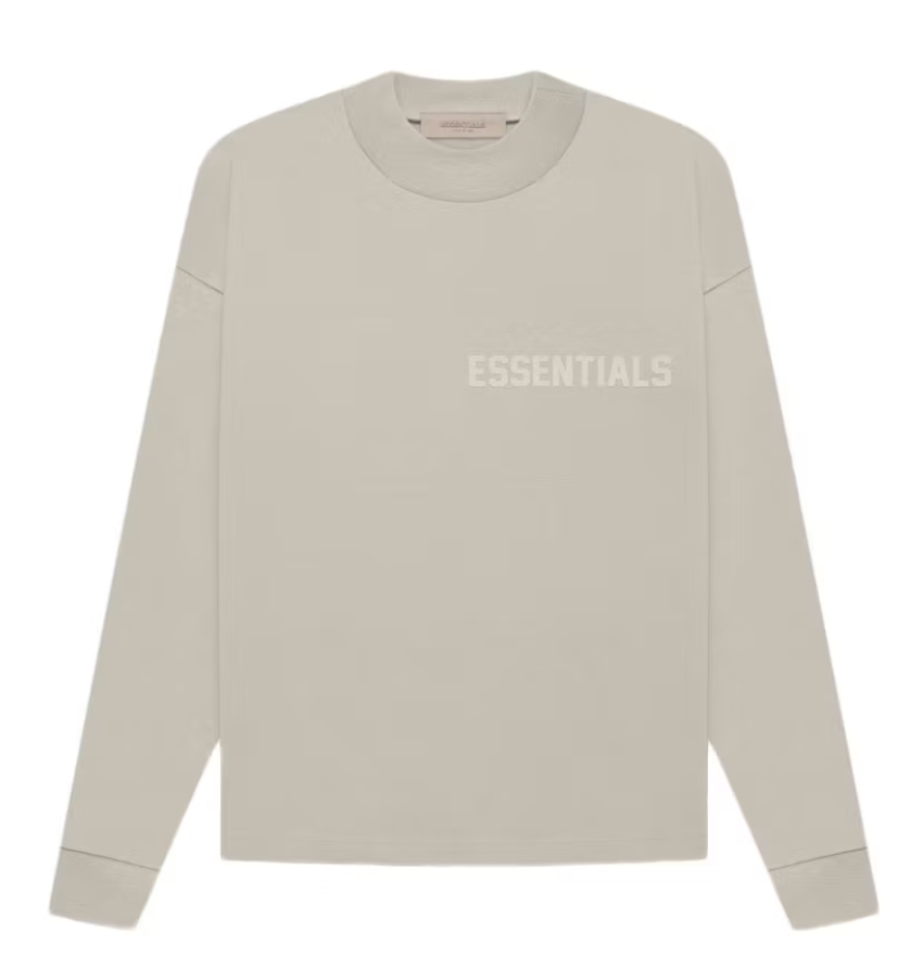 Fear of God Essentials L/S T-shirt Smoke