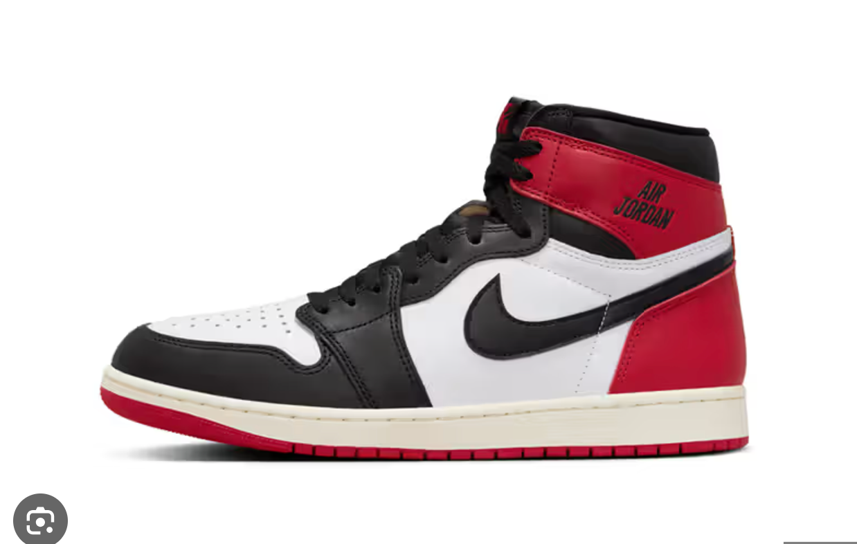 Jordan 1 Retro High OG Black Toe Reimagined