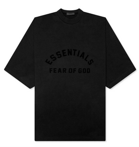 Fear of God Essentials Arch Logo Tee Jet Black