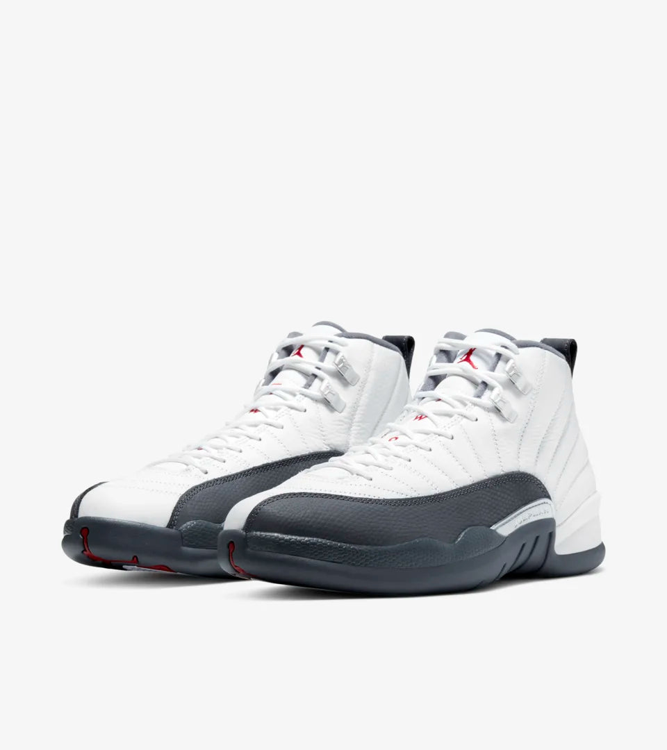 Jordan 12 Retro White Dark Grey