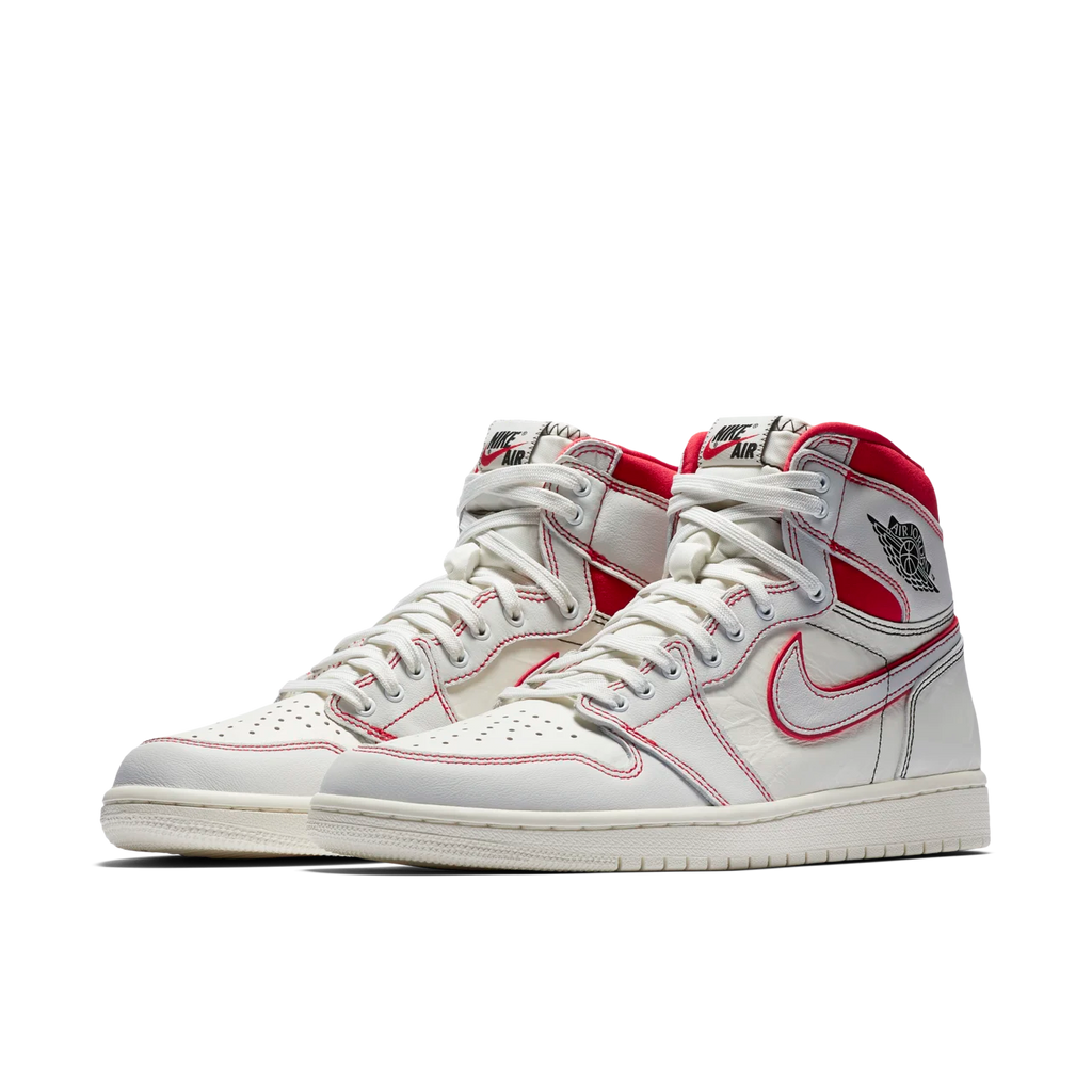 Jordan 1 Retro High Phantom Gym Red