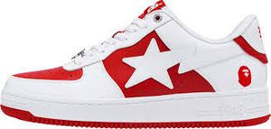 A Bathing Ape Bape Sta Low #6 Red