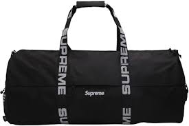 Supreme Large Duffle Bag (SS18) Black