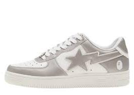 A Bathing Ape Bape Sta Low #6 Gray