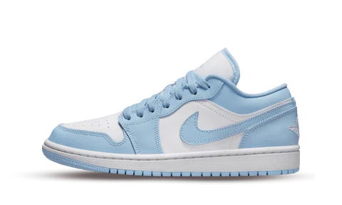 Jordan 1 Low White Ice Blue (W)