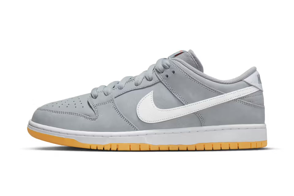 Nike SB Dunk Low Pro ISO "Orange Label Wolf Grey Gum"