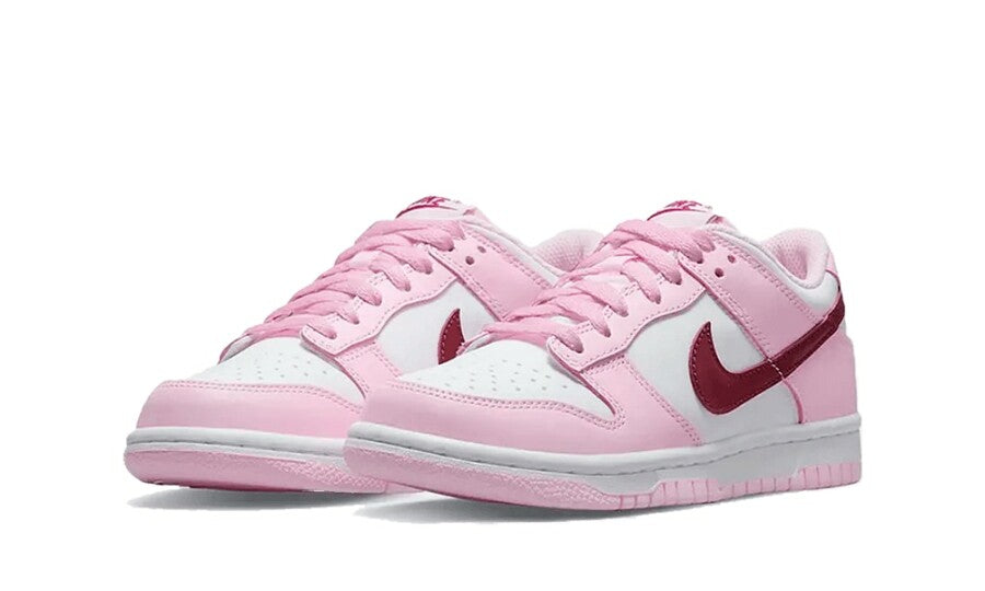 Nike Dunk Low "Pink Foam Red White" (GS)