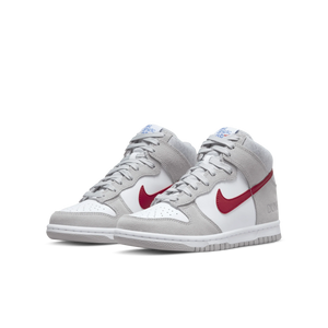 Nike Dunk High Athletic Club Grey Red (GS)