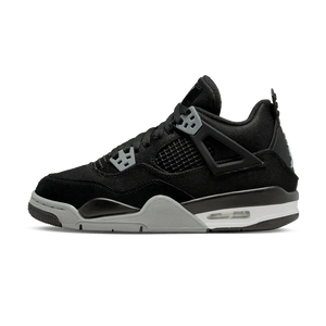 Jordan 4 Retro "Black Canvas" (GS)