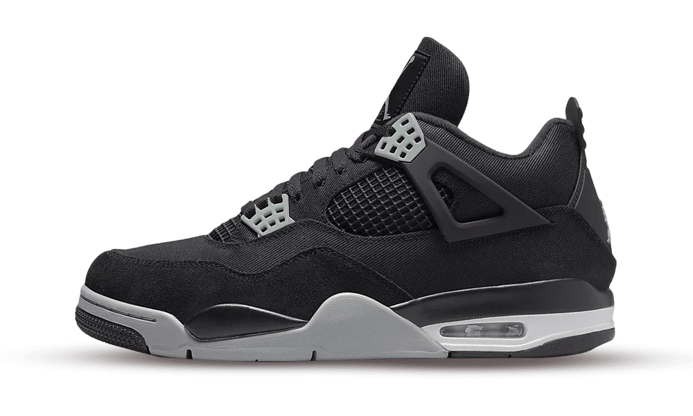 Jordan 4 Retro SE "Black Canvas"