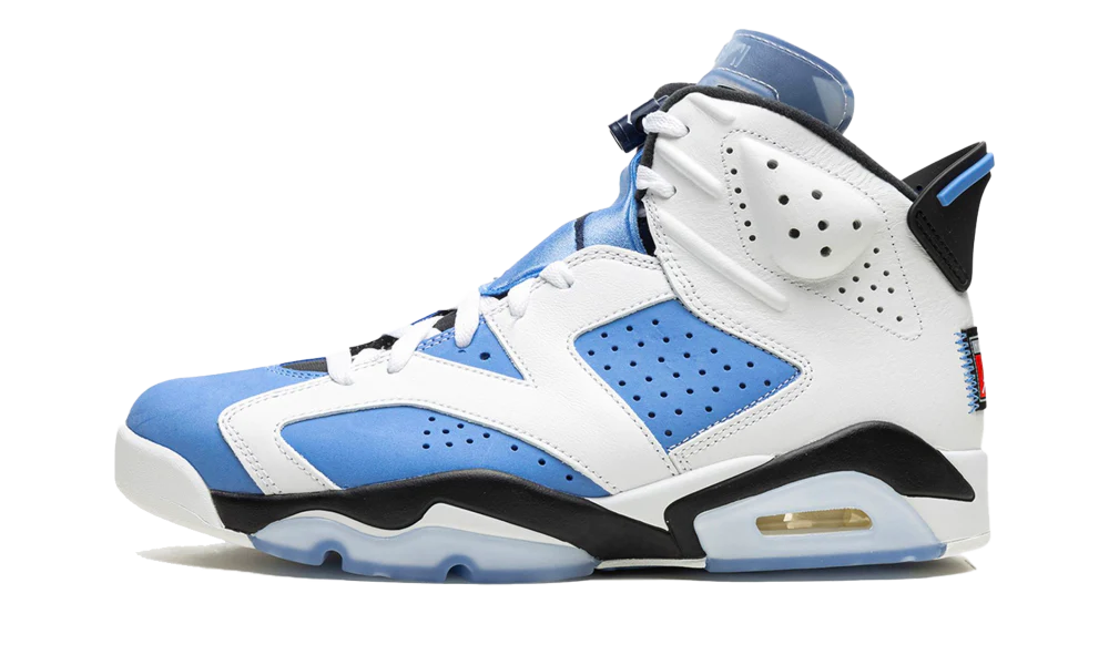 Jordan 6 Retro "UNC White"