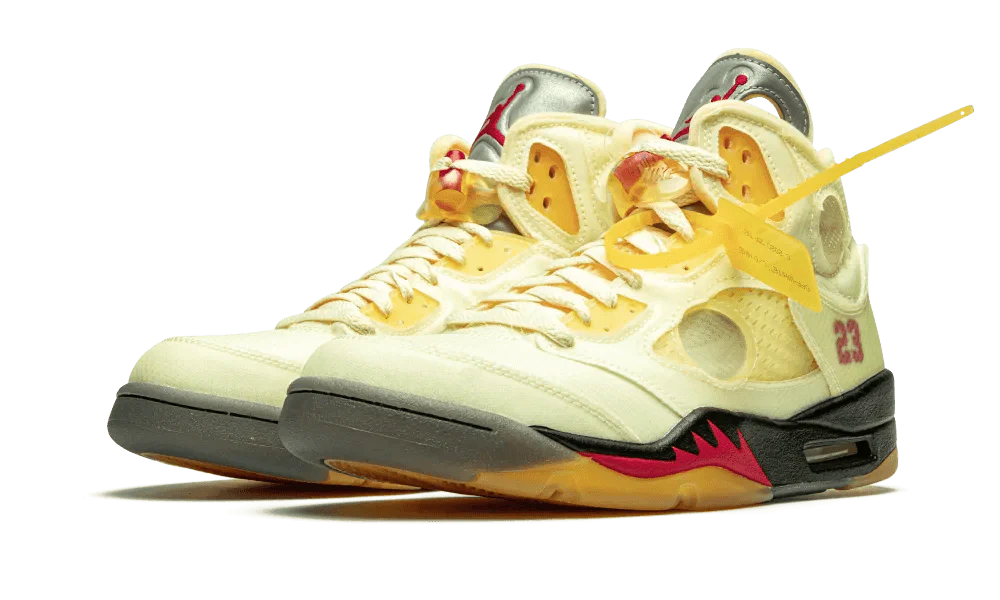 Air Jordan 5 Retro Off-White "Sail"